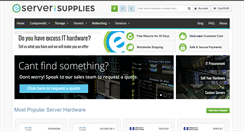 Desktop Screenshot of eserversupplies.com
