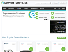 Tablet Screenshot of eserversupplies.com